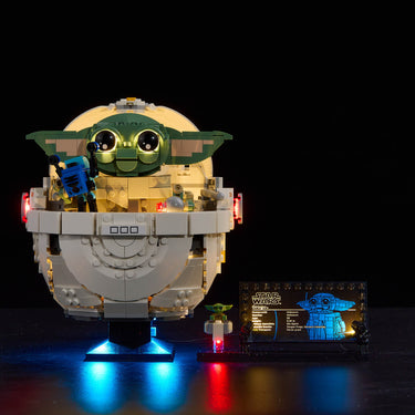 Lego Grogu with Hover Pram 75403 Light Kit